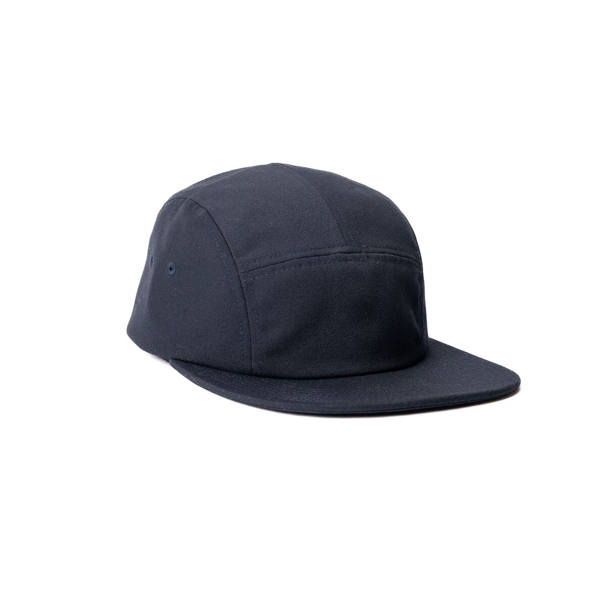 recycled-poly-flat-brim-5-panel-hat-m1 Web_PDP-FlatBrim5PanelHat_Studio_Front_TidalBlue.jpg